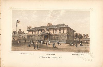 Japanese Dwelling, from "Centennial Portfolio" by Thompson Westcott by Thomas Hunter